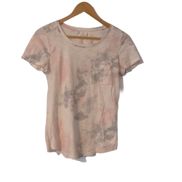 GAP Tops - Gap XS Vneck easy tee short sleeve tie dye